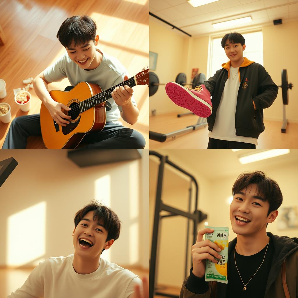 The videos, released Sunday via BANGTANTV on YouTube, showed relaxed glimpses like j-hope posing in pink sneakers, SUGA strumming guitar amid noodle cups, and Jin joking in the gym. Fans lit up over details such as V's grin with j-hope and Jimin's vitamin grimace, racking up millions of views fast. Timed to their post-military comeback and *ARIRANG* album, these snippets warm hearts ahead of Busan concerts on June 12-13.