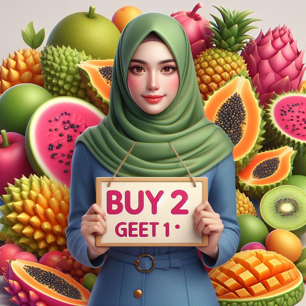 1289. PROMPT:
 buatlah gambar 3d, wanita Indonesia mengenakan hijab, berdiri sam...