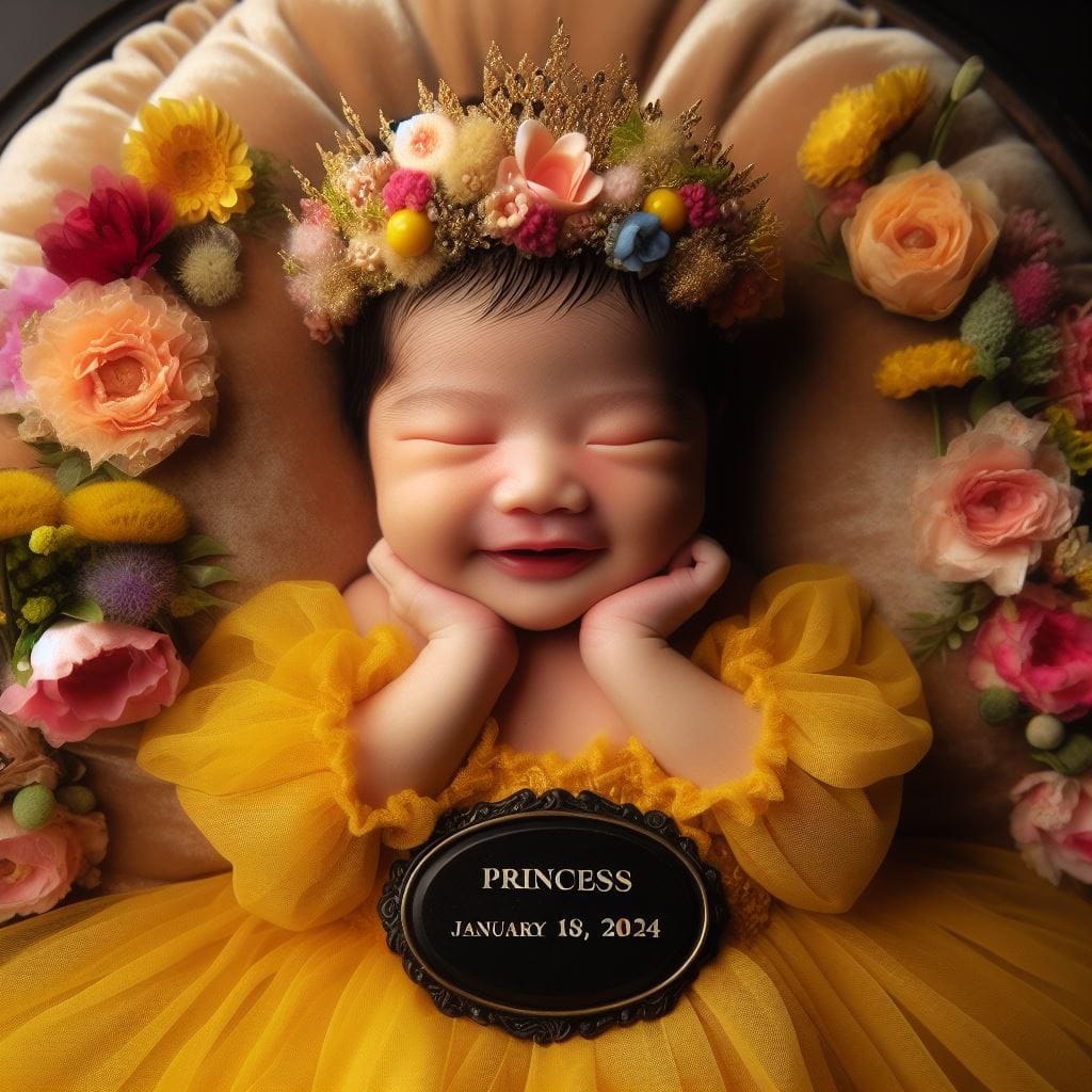 837. PROMPT:

Gambarkan realistis bayi perempuan Indonesia yang baru lahir,tidur...