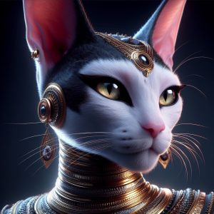 Bastet
 Egyptian goddess of cats.