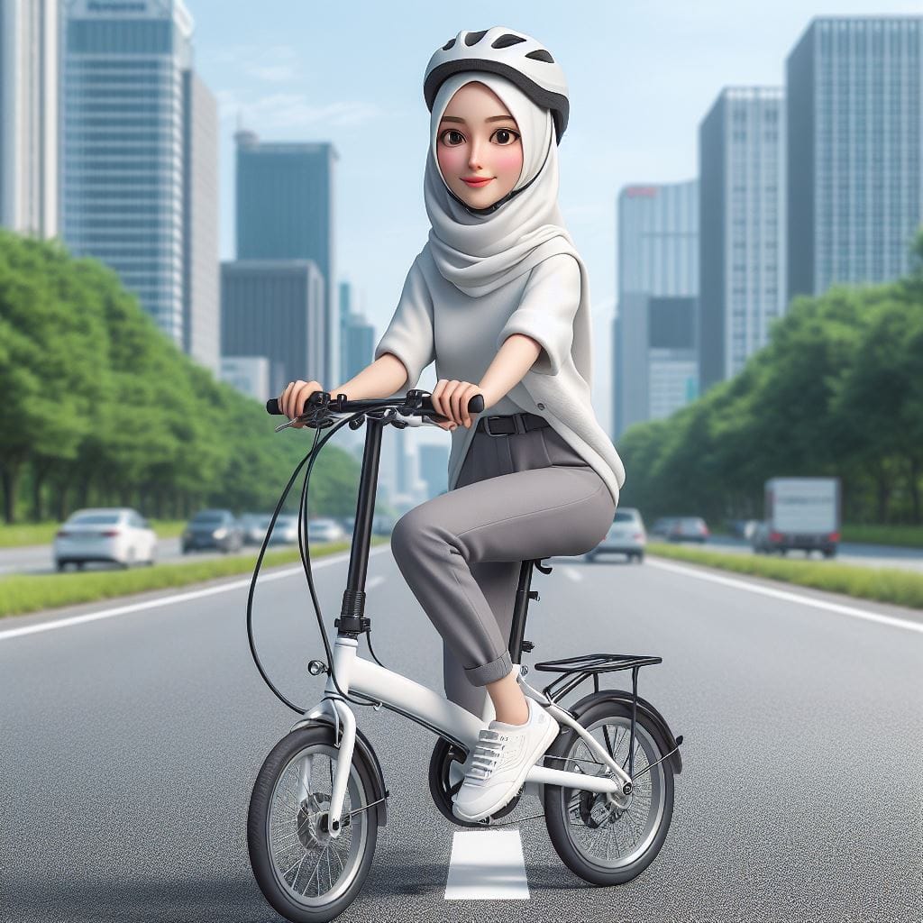 Rutinitas setiap hari Senin Bike to Work

Prompt:buatkan foto 3D karikatur, seor...