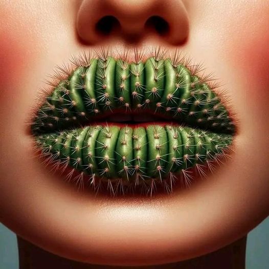 Spaw Yup 

A mesmerizing close-up photograph of a supermodel’s lips, brilliantly…