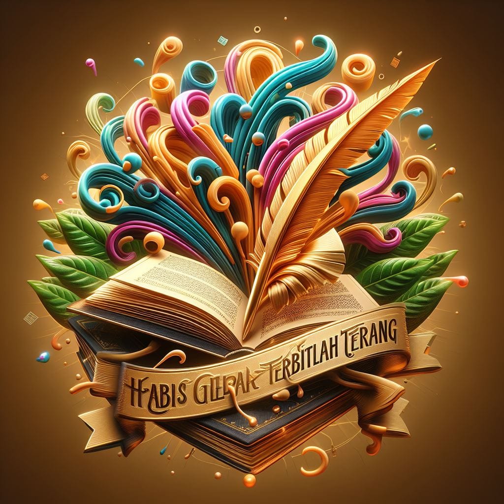 3198. PROMPT:

Design a 3D logo overflowing with knowledge! A warm, golden backg...
