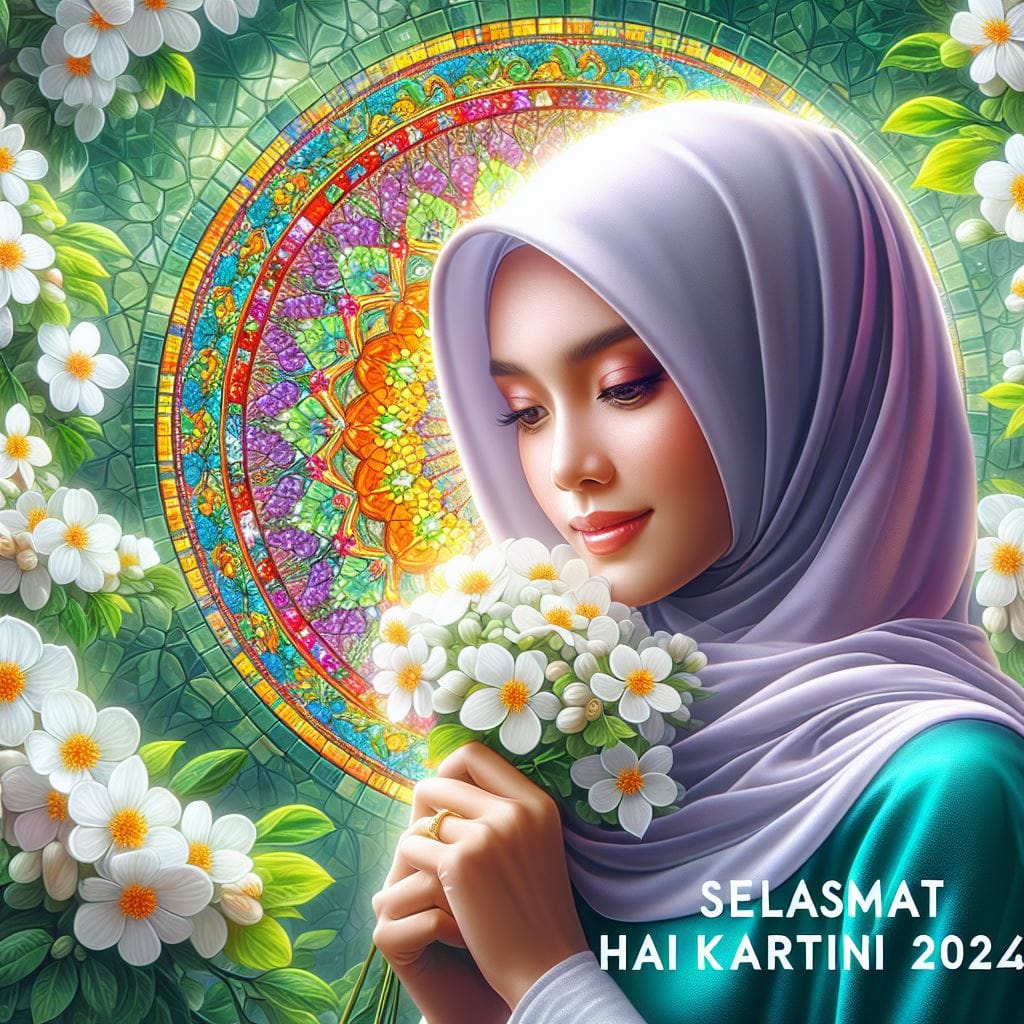 3205. PROMPT:

a realistic airbrush illustration of a beautiful Indonesian hijab...