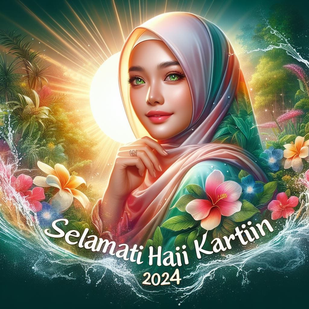 3206. PROMPT:

a realistic airbrush illustration of a beautiful Indonesian hijab...