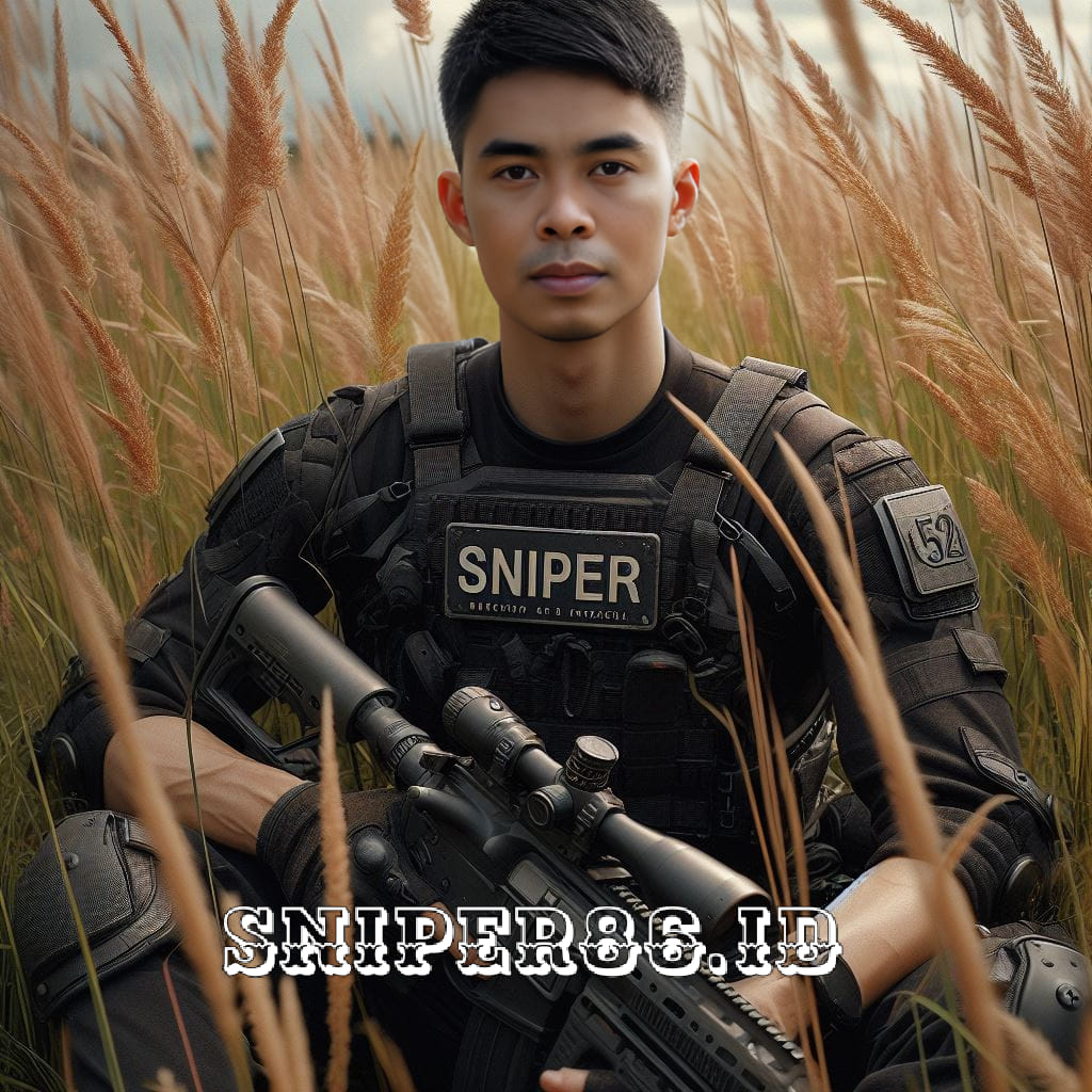Snipers From Indonesia 

Prompt : Pria muda tampan realistis fantasi dengan waja...
