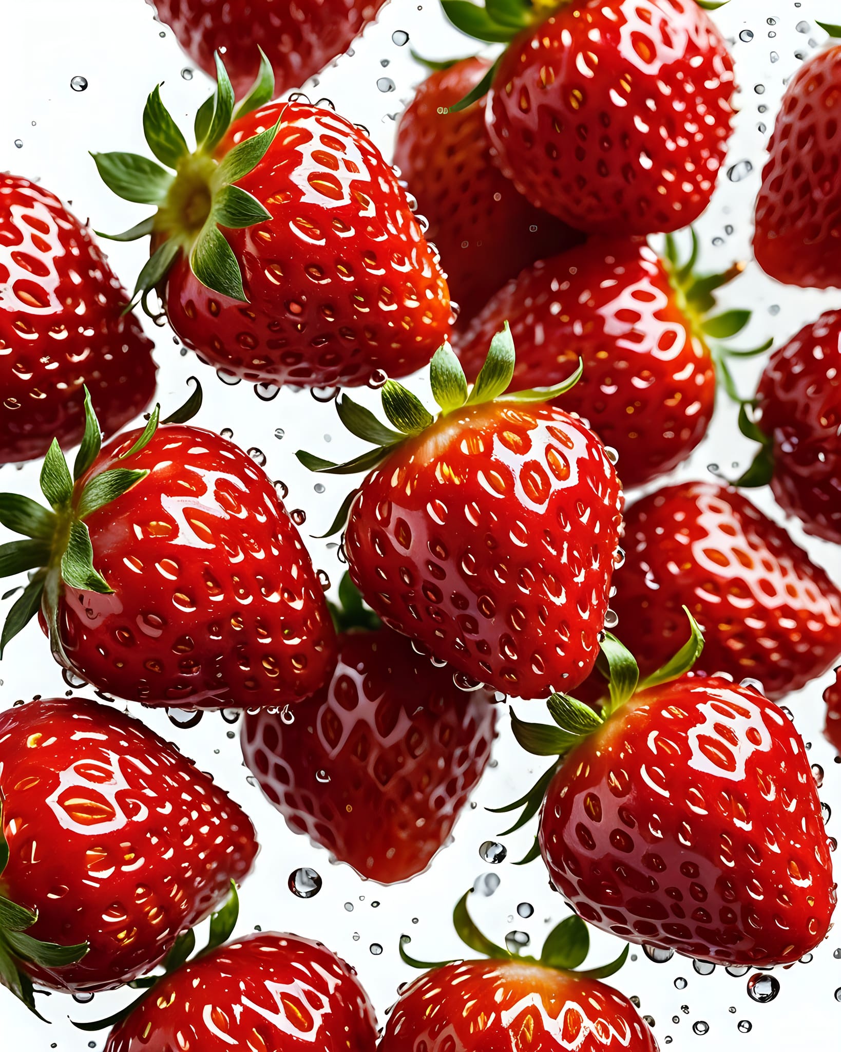Every drop tells a story of sweetness. Let the freshest strawberries brighten yo...