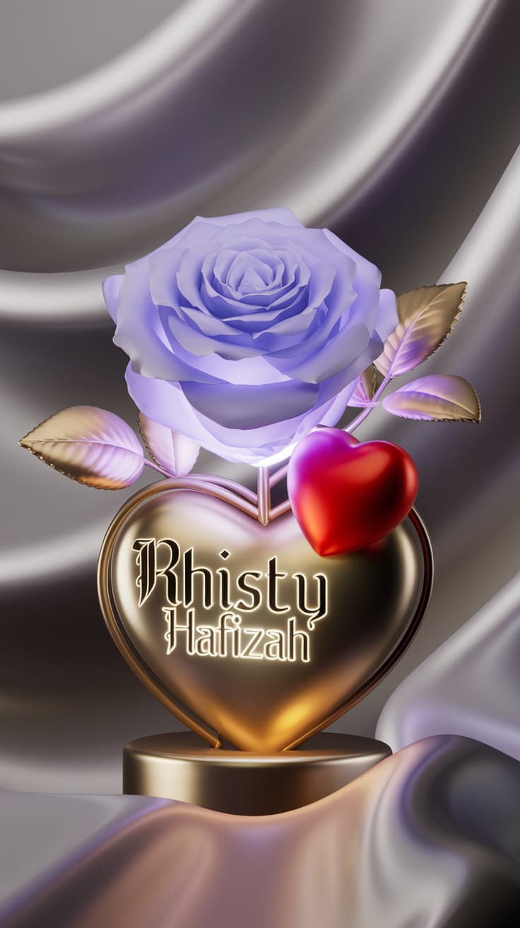 Berbagi prompt .....

A stunning and elegant 3D render of an illuminated rose, f...