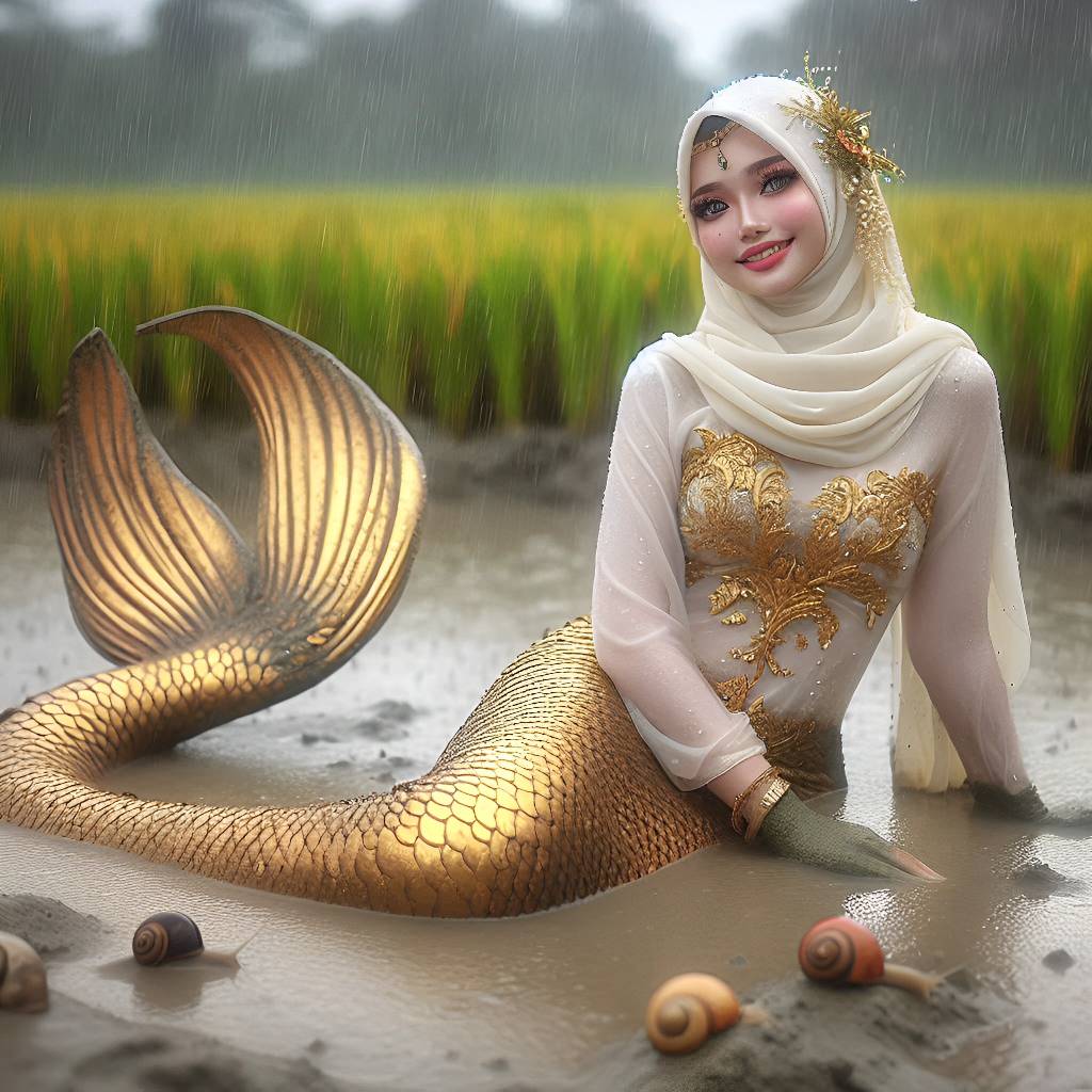 Mermaid di laut 
 Mermaid di sawah