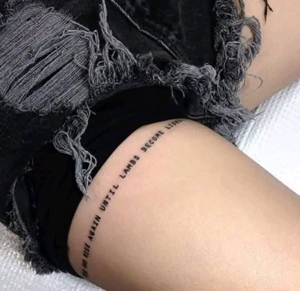 Lettering tattoo ideas - Image 3