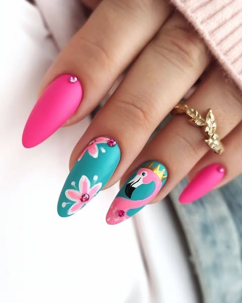 Colorful nails Inspiration nailart nails nailinspo - Image 1
