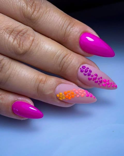 Colorful nails Inspiration nailart nails nailinspo - Image 2