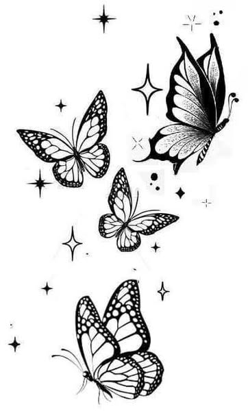 Butterfly flash sheets Tattoo ideas tattooideas tattooinspiration tattoos - Image 2