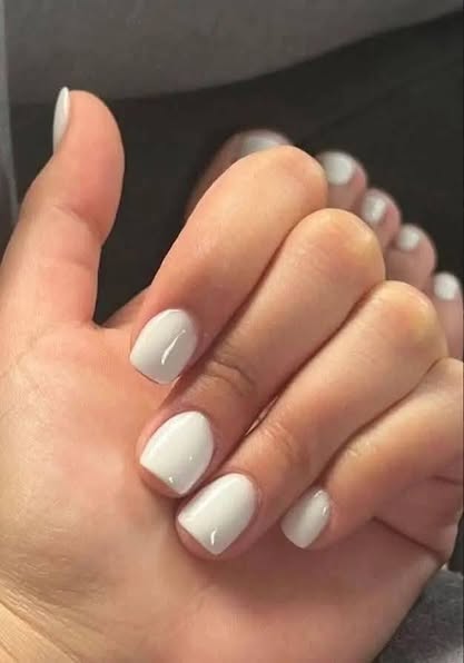Short and simple nails sparkle prettynails nailinspo fypviral - Image 5